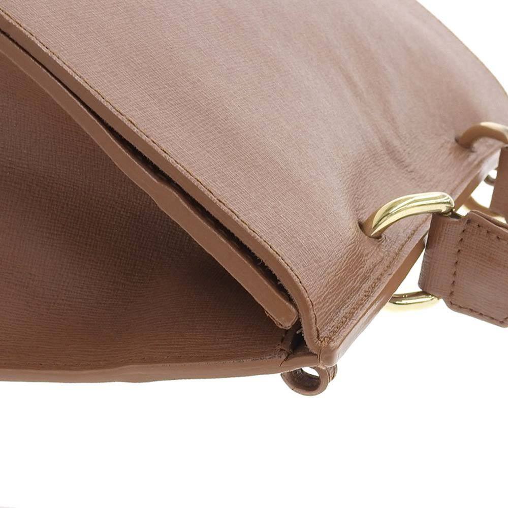 FURLA Julia M Top Handle 2WAY Bag Handbag One Shoulder Leather Brown F6801 - Picture 7 of 10